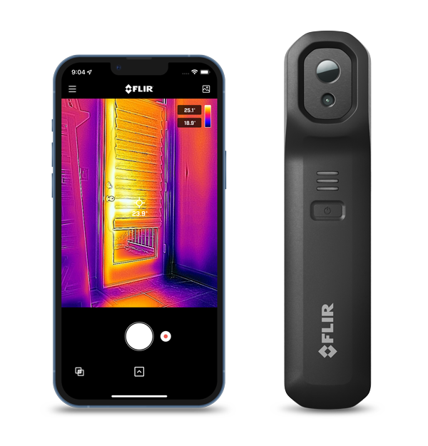 ハンドヘルドサーモグラフィーカメラ<br />
FLIR ONE EDGEシリーズ